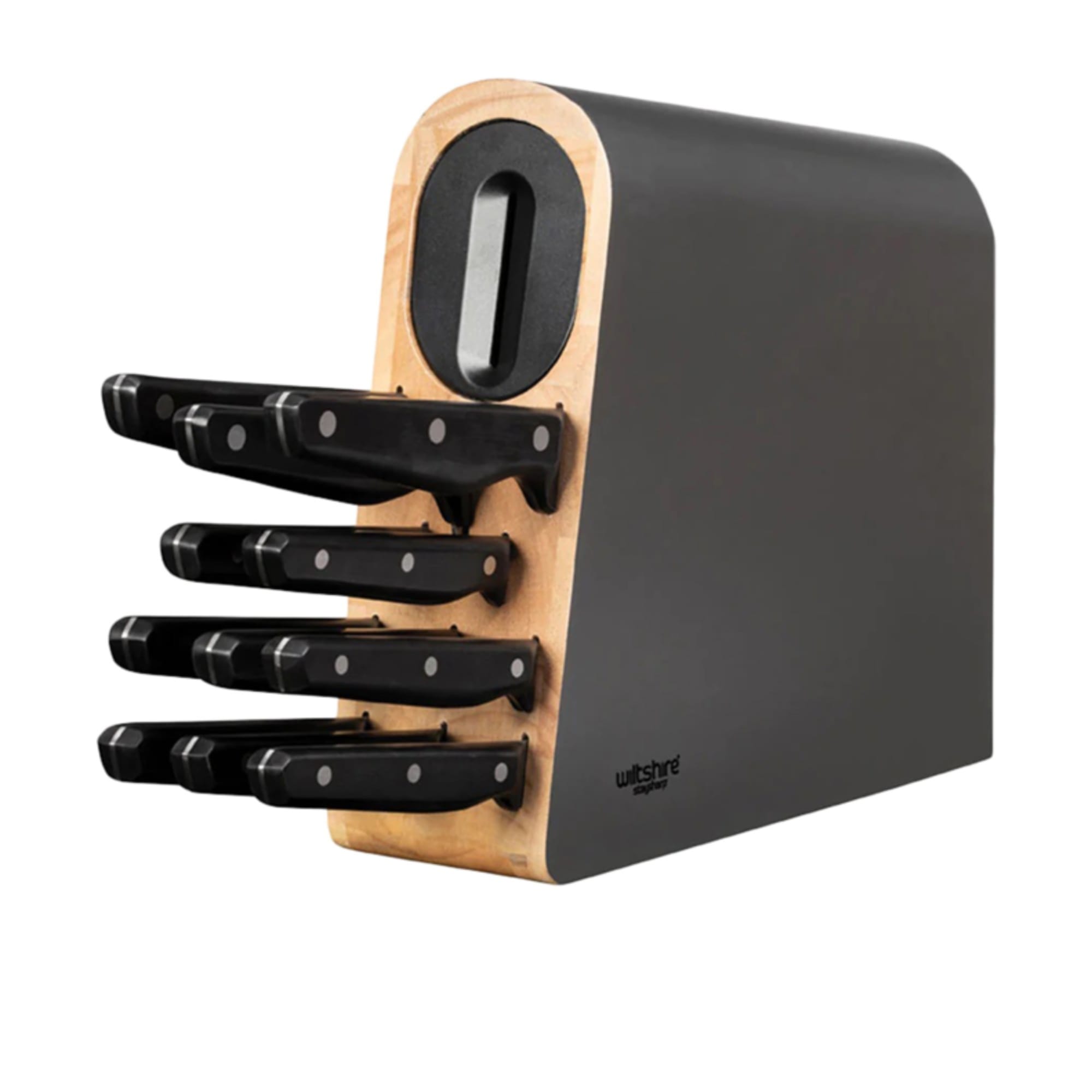 Staysharp 12pc Triple Rivet Knife Block Set Kitchen Warehouse™